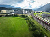 Foto: Domat/Ems, Graubünden, Schweiz, Switzerland