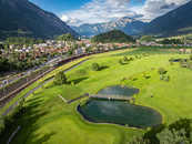 Foto: Domat/Ems, Graubünden, Schweiz, Switzerland