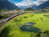 Foto: Domat/Ems, Graubünden, Schweiz, Switzerland