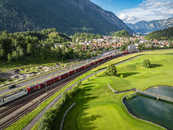 Foto: Domat/Ems, Graubünden, Schweiz, Switzerland