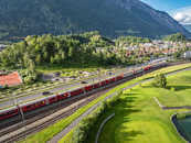 Foto: Domat/Ems, Graubünden, Schweiz, Switzerland