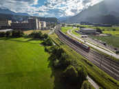Foto: Domat/Ems, Graubünden, Schweiz, Switzerland