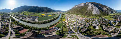 Foto: Felsberg, Domat/Ems, Chur, Rheintal, Graubünden,