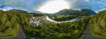 Foto: Reichenau, Graubünden, Schweiz