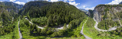 Foto: Viamala, Zillis-Reischen, Zillis, Schons, Graubünden, Schweiz